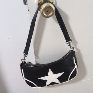 Black and White Star Women's Bag